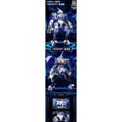 QIZHILE 90060 non  TR223PT SAO BĂNG XANH bộ đồ chơi xếp lắp ráp ghép mô hình TACTICAL ARMOR