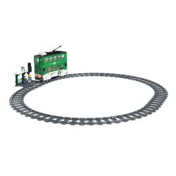 FORANGE FC1702 1702 non  HÀNH TRÌNH ĐƯỜNG SẮT XE ĐIỆN HỒNG KÔNG bộ đồ chơi xếp lắp ráp ghép mô hình City ORBITAL ADVENTURE TRAMWAYS HONG KONG Thành Phố 783 khối