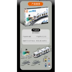 FORANGE FC1702 1702 non  HÀNH TRÌNH ĐƯỜNG SẮT XE ĐIỆN HỒNG KÔNG bộ đồ chơi xếp lắp ráp ghép mô hình City ORBITAL ADVENTURE TRAMWAYS HONG KONG Thành Phố 783 khối