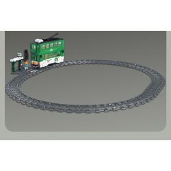 FORANGE FC1701 1701 non  HÀNH TRÌNH QUỸ ĐẠO TÀU ĐIỆN NGẦM bộ đồ chơi xếp lắp ráp ghép mô hình City ORBITAL ADVENTURE Thành Phố 830 khối