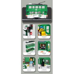 FORANGE FC1701 1701 non  HÀNH TRÌNH QUỸ ĐẠO TÀU ĐIỆN NGẦM bộ đồ chơi xếp lắp ráp ghép mô hình City ORBITAL ADVENTURE Thành Phố 830 khối