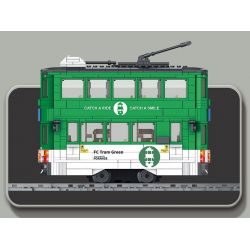 FORANGE FC1701 1701 non  HÀNH TRÌNH QUỸ ĐẠO TÀU ĐIỆN NGẦM bộ đồ chơi xếp lắp ráp ghép mô hình City ORBITAL ADVENTURE Thành Phố 830 khối