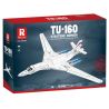 REOBRIX 33036 non  MÁY BAY NÉM BOM TU-160 bộ đồ chơi xếp lắp ráp ghép mô hình Creator TU-160 STRATEGIC BOMBER Sáng Tạo 1598 khối