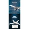 REOBRIX 33036 non  MÁY BAY NÉM BOM TU-160 bộ đồ chơi xếp lắp ráp ghép mô hình Creator TU-160 STRATEGIC BOMBER Sáng Tạo 1598 khối