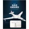 REOBRIX 33036 non  MÁY BAY NÉM BOM TU-160 bộ đồ chơi xếp lắp ráp ghép mô hình Creator TU-160 STRATEGIC BOMBER Sáng Tạo 1598 khối
