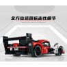 GULY 10615 non  XE ĐUA PORSCHE 963 tỷ lệ 1:8 bộ đồ chơi xếp lắp ráp ghép mô hình  PORSCHE 963 SPORTCAR Kỹ Thuật Công Nghệ Cao Mô Hình Phương Tiện 3460 khối