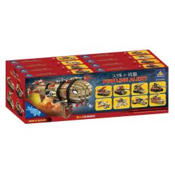 Kazi KY81056 81056 non  CẢNH BÁO TRỰC TIẾP ĐỎ VỀ KHÍ CẦU KIROV bộ đồ chơi xếp lắp ráp ghép mô hình Movie & Game FIRELINE ALERT Phim Và Trò Chơi