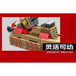 Kazi KY81056 81056 non  CẢNH BÁO TRỰC TIẾP ĐỎ VỀ KHÍ CẦU KIROV bộ đồ chơi xếp lắp ráp ghép mô hình Movie & Game FIRELINE ALERT Phim Và Trò Chơi