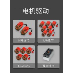 UBRICKS E1001 1001 non  CẦN CẨU XÂY DỰNG LIEBHERR LTM 11200 tỷ lệ 1:20 bộ đồ chơi xếp lắp ráp ghép mô hình  Kỹ Thuật Công Nghệ Cao Mô Hình Phương Tiện 9177 khối