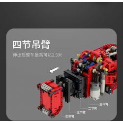 UBRICKS E1001 1001 non  CẦN CẨU XÂY DỰNG LIEBHERR LTM 11200 tỷ lệ 1:20 bộ đồ chơi xếp lắp ráp ghép mô hình  Kỹ Thuật Công Nghệ Cao Mô Hình Phương Tiện 9177 khối