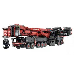 UBRICKS E1001 1001 non  CẦN CẨU XÂY DỰNG LIEBHERR LTM 11200 tỷ lệ 1:20 bộ đồ chơi xếp lắp ráp ghép mô hình  Kỹ Thuật Công Nghệ Cao Mô Hình Phương Tiện 9177 khối