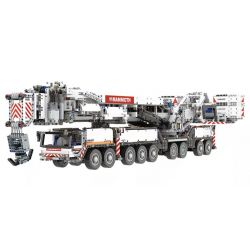 UBRICKS E1001 1001 non  CẦN CẨU XÂY DỰNG LIEBHERR LTM 11200 tỷ lệ 1:20 bộ đồ chơi xếp lắp ráp ghép mô hình  Kỹ Thuật Công Nghệ Cao Mô Hình Phương Tiện 9177 khối