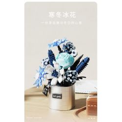 TAKUKI T6006 6006 non  TIỆC SÂN VƯỜN HOA BĂNG MÙA ĐÔNG bộ đồ chơi xếp lắp ráp ghép mô hình Creator Sáng Tạo