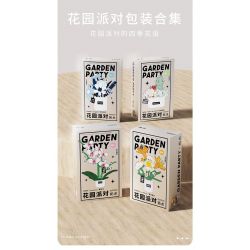 TAKUKI T6005 6005 non  TIỆC SÂN VƯỜN GẶP GỠ MÙA XUÂN bộ đồ chơi xếp lắp ráp ghép mô hình Creator Sáng Tạo