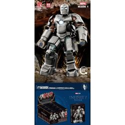 POLLOCK 70001 non  NGƯỜI SẮT 7 MÔ HÌNH bộ đồ chơi xếp lắp ráp ghép mô hình Super Heroes Siêu Nhân Anh Hùng