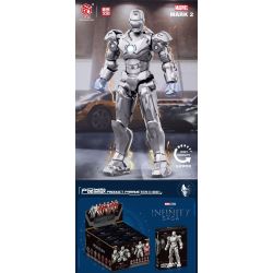 POLLOCK 70001 non  NGƯỜI SẮT 7 MÔ HÌNH bộ đồ chơi xếp lắp ráp ghép mô hình Super Heroes Siêu Nhân Anh Hùng