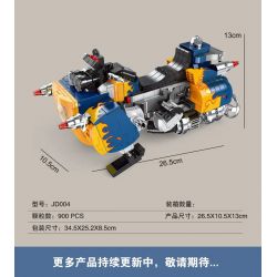 SMALL ANGLE JD004 non  XE TREO NGỌC RỒNG bộ đồ chơi xếp lắp ráp ghép mô hình HOVERING CAR 900 khối