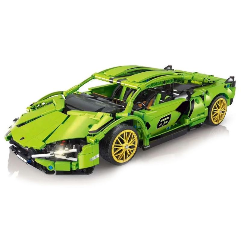 STAR REWARD X220901 220901 non  BÒ XANH tỷ lệ 1:10 bộ đồ chơi xếp lắp ráp ghép mô hình  Kỹ Thuật Công Nghệ Cao Mô Hình Phương Tiện 916 khối