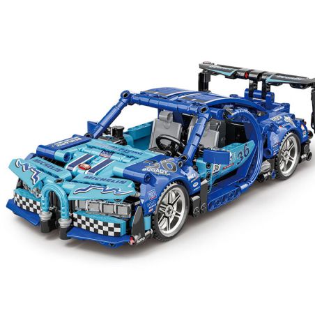 XIANGJUN XJ-081D 081D XJ081D non  BUGATTI bộ đồ chơi xếp lắp ráp ghép mô hình  Kỹ Thuật Công Nghệ Cao Mô Hình Phương Tiện 596 khối