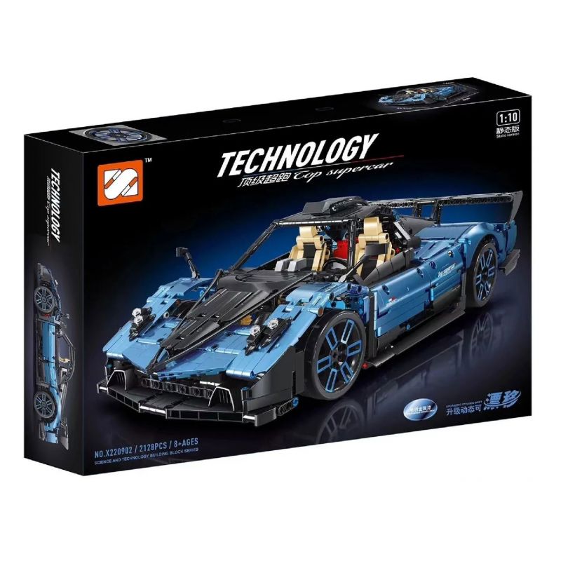 STAR REWARD X220902 220902 non  SIÊU XE ĐỈNH CAO APOLLO tỷ lệ 1:10 bộ đồ chơi xếp lắp ráp ghép mô hình  Kỹ Thuật Công Nghệ Cao Mô Hình Phương Tiện 2128 khối