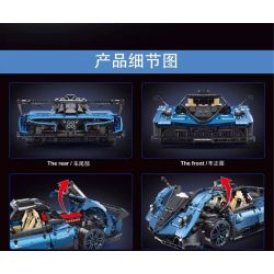 STAR REWARD X220902 220902 non  SIÊU XE ĐỈNH CAO APOLLO tỷ lệ 1:10 bộ đồ chơi xếp lắp ráp ghép mô hình  Kỹ Thuật Công Nghệ Cao Mô Hình Phương Tiện 2128 khối