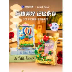 PANTASY 86314 non  TRANH 3D HOÀNG TỬ BÉ CÁNH ĐỒNG LÚA MÌ bộ đồ chơi xếp lắp ráp ghép mô hình Arts & Crafts 800 khối