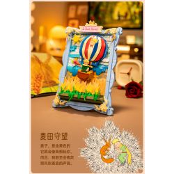 PANTASY 86314 non  TRANH 3D HOÀNG TỬ BÉ CÁNH ĐỒNG LÚA MÌ bộ đồ chơi xếp lắp ráp ghép mô hình Arts & Crafts 800 khối