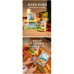 PANTASY 86314 non  TRANH 3D HOÀNG TỬ BÉ CÁNH ĐỒNG LÚA MÌ bộ đồ chơi xếp lắp ráp ghép mô hình Arts & Crafts 800 khối