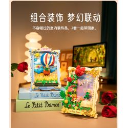 PANTASY 86314 non  TRANH 3D HOÀNG TỬ BÉ CÁNH ĐỒNG LÚA MÌ bộ đồ chơi xếp lắp ráp ghép mô hình Arts & Crafts 800 khối