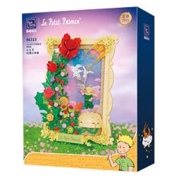 PANTASY 86313 non  TRANH 3D HOÀNG TỬ BÉ HOA HỒNG bộ đồ chơi xếp lắp ráp ghép mô hình Arts & Crafts 800 khối