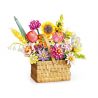 FEMIBOX S2233 2233 non  GIỎ HOA THƠM bộ đồ chơi xếp lắp ráp ghép mô hình Creator FLOWER BASKET Sáng Tạo 1614 khối