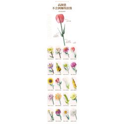 FEMIBOX S2233 2233 non  GIỎ HOA THƠM bộ đồ chơi xếp lắp ráp ghép mô hình Creator FLOWER BASKET Sáng Tạo 1614 khối