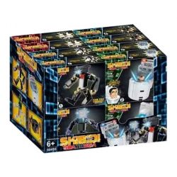 98488 non  NGƯỜI MẪU TOILET MAN VS. GIÁM SÁT 8 bộ đồ chơi xếp lắp ráp ghép mô hình Movie & Game SKIBIDI TOILET Phim Và Trò Chơi 391 khối