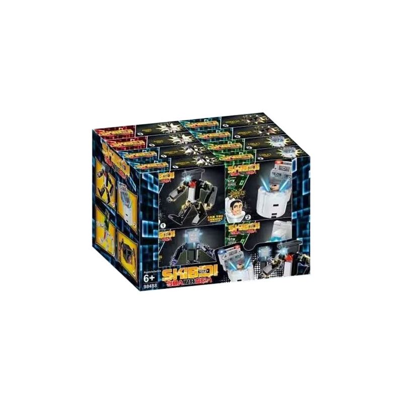 98488 non  NGƯỜI MẪU TOILET MAN VS. GIÁM SÁT 8 bộ đồ chơi xếp lắp ráp ghép mô hình Movie & Game SKIBIDI TOILET Phim Và Trò Chơi 391 khối