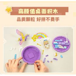 QMAN ENLIGHTEN KEEPPLEY 72032-4 non  MINI WORLD NGƯỜI BẠN ĐỒNG HÀNH TRÊN MÁY TÍNH ĐỂ BÀN DREAM PONY bộ đồ chơi xếp lắp ráp ghép mô hình Movie & Game Phim Và Trò Chơi
