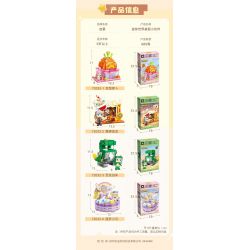 QMAN ENLIGHTEN KEEPPLEY 72032-3 non  MINI WORLD NGƯỜI BẠN ĐỒNG HÀNH TRÊN MÁY TÍNH ĐỂ BÀN XE NGỰA KHỦNG LONG bộ đồ chơi xếp lắp ráp ghép mô hình Movie & Game Phim Và Trò Chơi