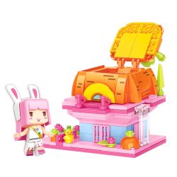 QMAN ENLIGHTEN KEEPPLEY 72032-1 non  MINI WORLD NGƯỜI BẠN ĐỒNG HÀNH VỚI MÁY TÍNH ĐỂ BÀN CÀ RỐT KHỔNG LỒ bộ đồ chơi xếp lắp ráp ghép mô hình Movie & Game Phim Và Trò Chơi