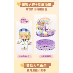 QMAN ENLIGHTEN KEEPPLEY 72032-1 non  MINI WORLD NGƯỜI BẠN ĐỒNG HÀNH VỚI MÁY TÍNH ĐỂ BÀN CÀ RỐT KHỔNG LỒ bộ đồ chơi xếp lắp ráp ghép mô hình Movie & Game Phim Và Trò Chơi