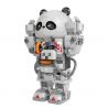 HUANYE R3010 3010 non  DỰ ÁN SÁNG TẠO PHI HÀNH GIA PANDA PAIPAI LANTERN bộ đồ chơi xếp lắp ráp ghép mô hình PANDA ASTRONAUT LIGHTS 1200 khối