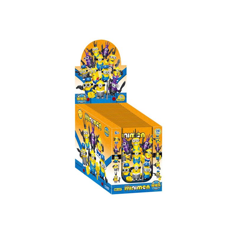 JIZHIXING 117 non  TÚI MÙ MINIMON bộ đồ chơi xếp lắp ráp ghép mô hình Collectable Minifigures Búp Bê Sưu Tầm