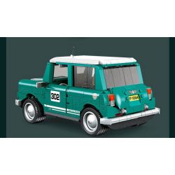 JIESTAR FF10024 10024 non  COOPER NHỎ bộ đồ chơi xếp lắp ráp ghép mô hình Creator MINI ALL4 RACING Sáng Tạo 698 khối