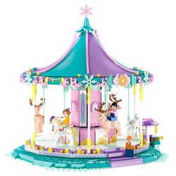 JIESTAR FF30011 30011 non  KHU VUI CHƠI CAROUSEL bộ đồ chơi xếp lắp ráp ghép mô hình Creator AMUSEMENT PARK CAROUSEL Sáng Tạo 1712 khối