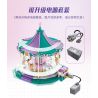 JIESTAR FF30011 30011 non  KHU VUI CHƠI CAROUSEL bộ đồ chơi xếp lắp ráp ghép mô hình Creator AMUSEMENT PARK CAROUSEL Sáng Tạo 1712 khối