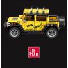 JIESTAR FF10018 10018 non  PHI NƯỚC ĐẠI CƠ HỌC XE ĐỊA HÌNH HUMMER bộ đồ chơi xếp lắp ráp ghép mô hình  Kỹ Thuật Công Nghệ Cao Mô Hình Phương Tiện 554 khối