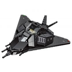 JIESTAR JJ9095 9095 58058 non  MÁY BAY TẤN CÔNG F-117A NIGHTHAWK bộ đồ chơi xếp lắp ráp ghép mô hình Military Army Quân Sự Bộ Đội 1375 khối