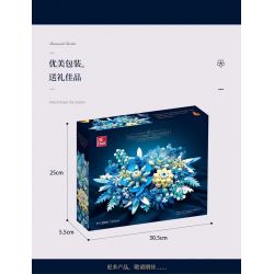 JIESTAR JJ9045 9045 non  BIỂN SAO VÀ HOA bộ đồ chơi xếp lắp ráp ghép mô hình Creator DRIED FLOWER DECORATION Sáng Tạo 917 khối