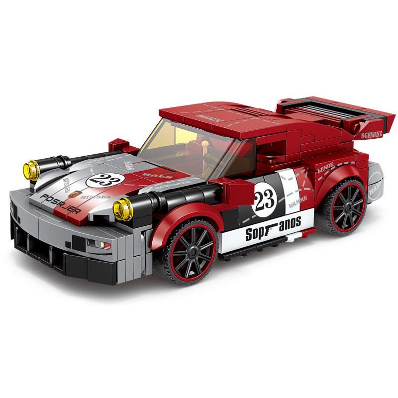 Kazi KY6150 6150 non  XE THỂ THAO 911 bộ đồ chơi xếp lắp ráp ghép mô hình Speed Champions Racing Cars PORSCHE 911 Đua Xe Công Thức 301 khối