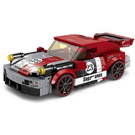 Kazi KY6150 6150 non  XE THỂ THAO 911 bộ đồ chơi xếp lắp ráp ghép mô hình Speed Champions Racing Cars PORSCHE 911 Đua Xe Công Thức 301 khối