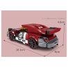 Kazi KY6150 6150 non  XE THỂ THAO 911 bộ đồ chơi xếp lắp ráp ghép mô hình Speed Champions Racing Cars PORSCHE 911 Đua Xe Công Thức 301 khối