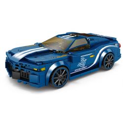 Kazi KY6149 6149 non  XE THỂ THAO CANMARUO bộ đồ chơi xếp lắp ráp ghép mô hình Speed Champions Racing Cars CAMARO Đua Xe Công Thức 263 khối